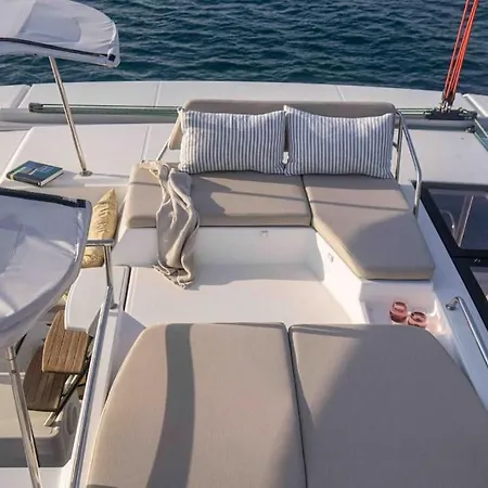 Luxe Crewed Catamaran, Sailing Mangofloat, Croatia * Split